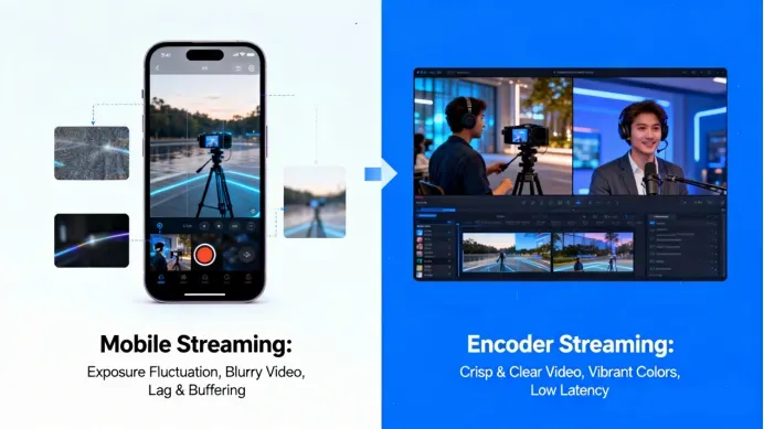 Wedding Live Streaming with Mobile Phone