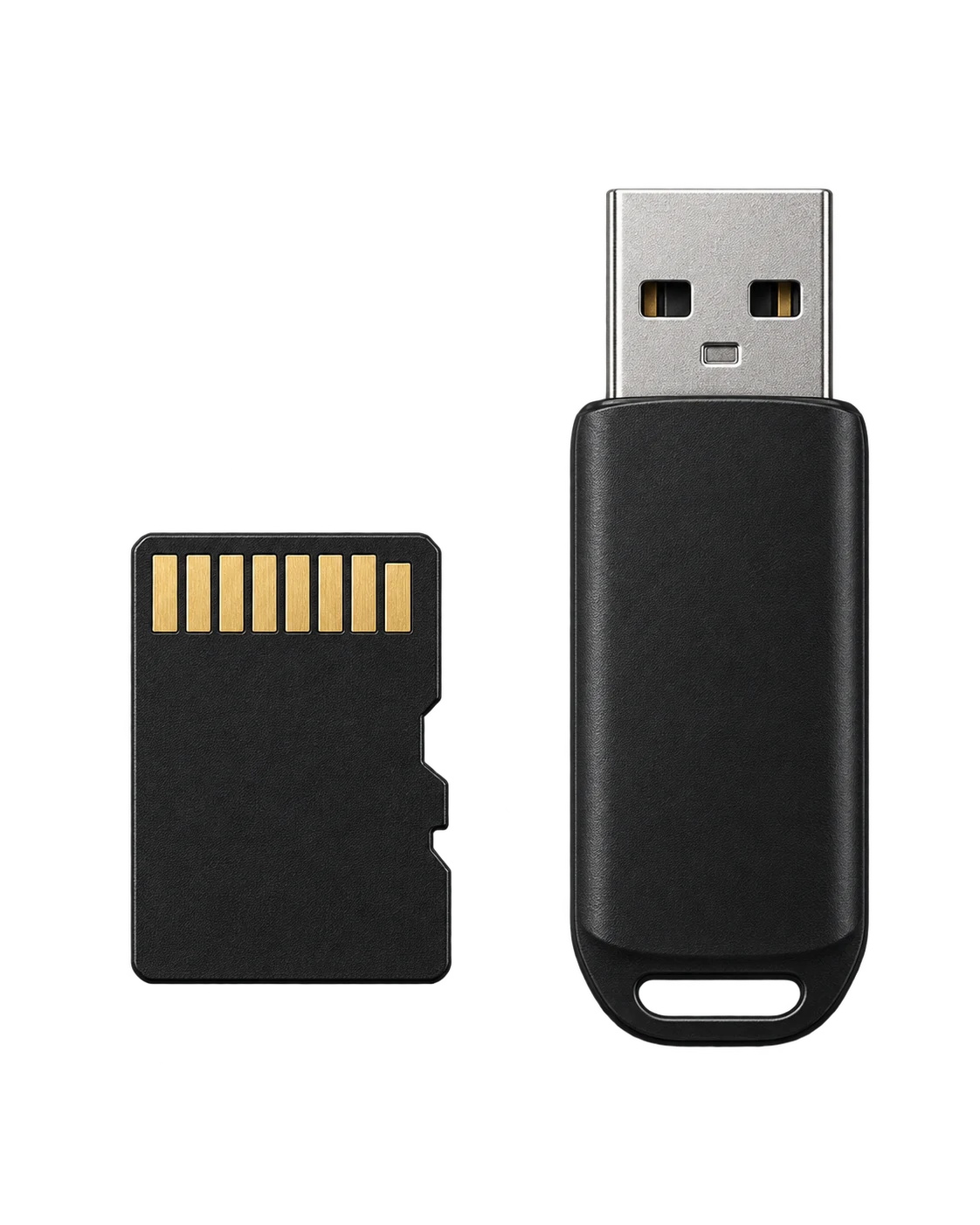 TF card and USB storage