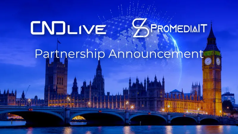 CNDLIVE Announces Official Distribution Partnership with PROMEDIAIT to Serve UK and European Markets