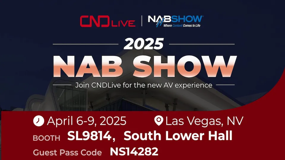 Join CNDLive at NAB Show 2025