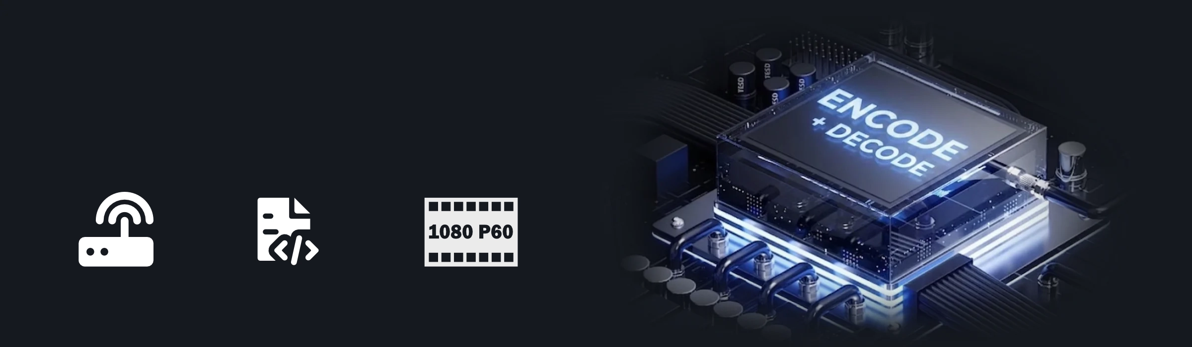 Encode and decode processor illustration