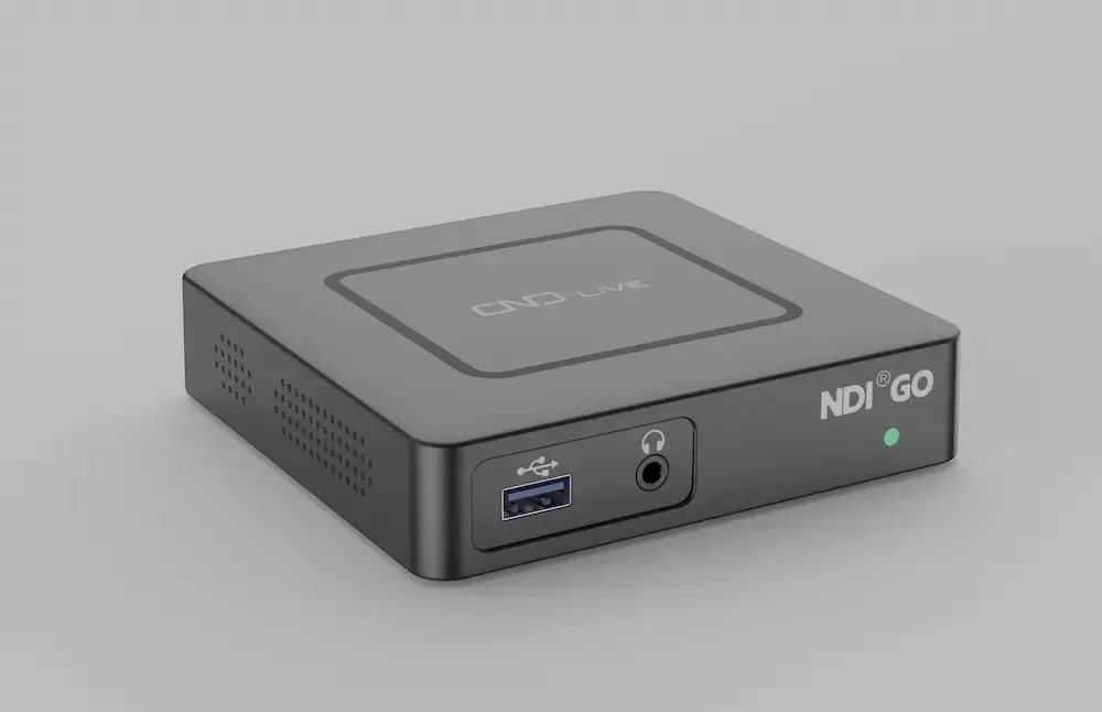 CNDLive NDI Go: Hybrid OMT and NDI 4K Decoder