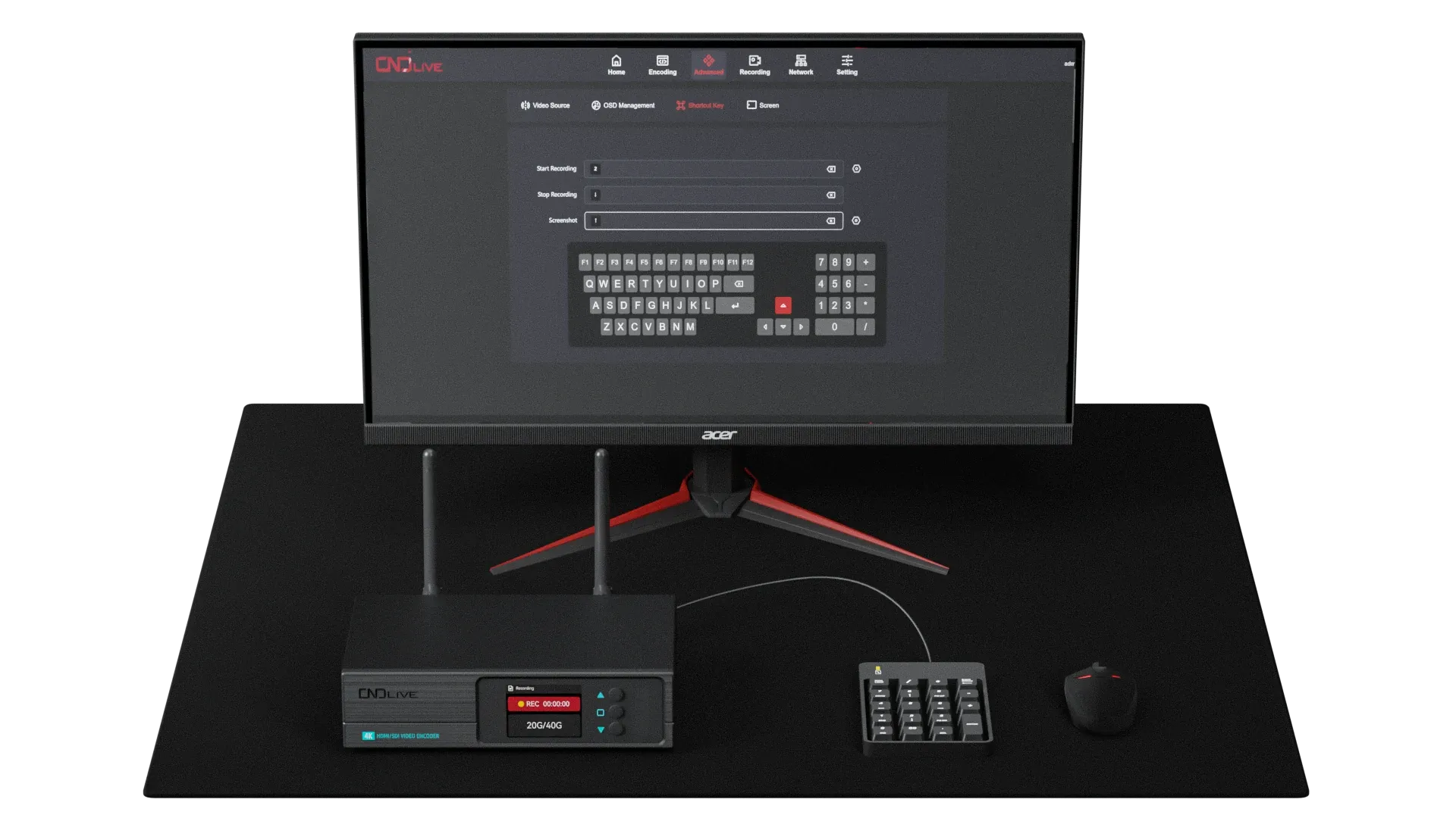 c6 encoder keypad